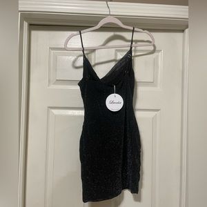 Luvalot Shimmer Mini Dress